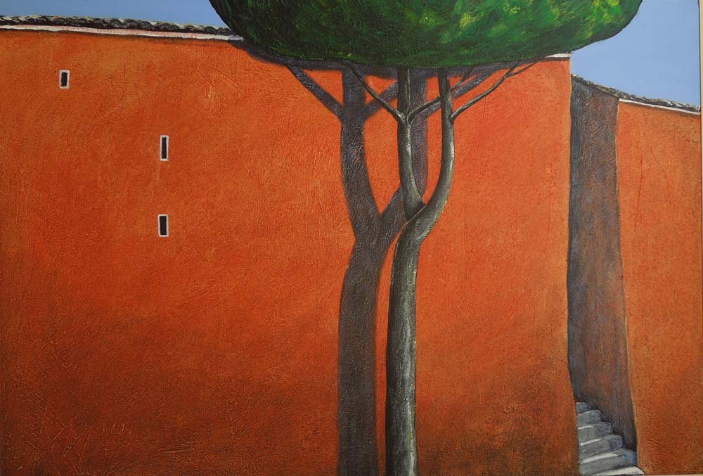 Mirjana Matić-Arhitekture-kombinirana tehnika 8